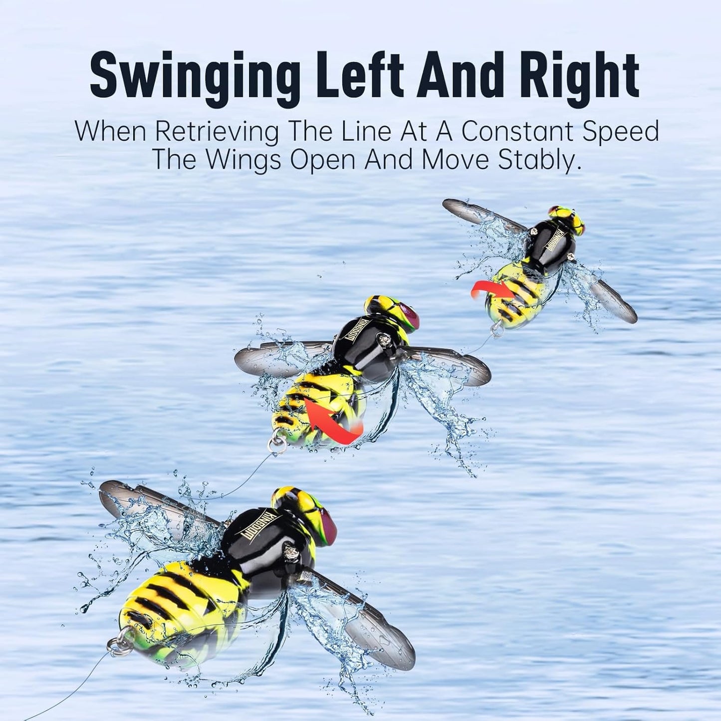 Insect Bionic Wasp Crawl Bait