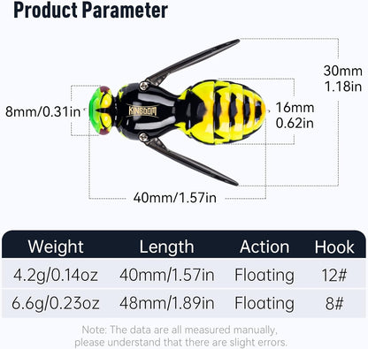 Insect Bionic Wasp Crawl Bait