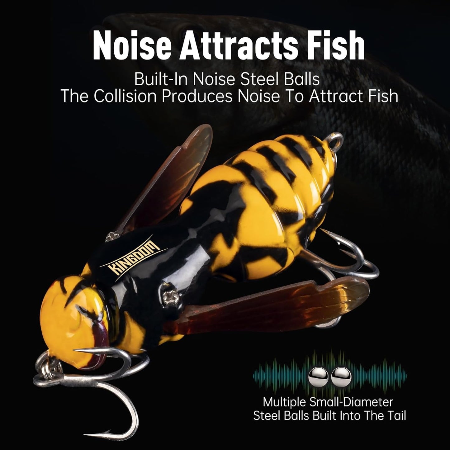 Insect Bionic Wasp Crawl Bait