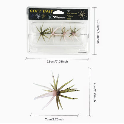 Soft Urchin Fish Lures