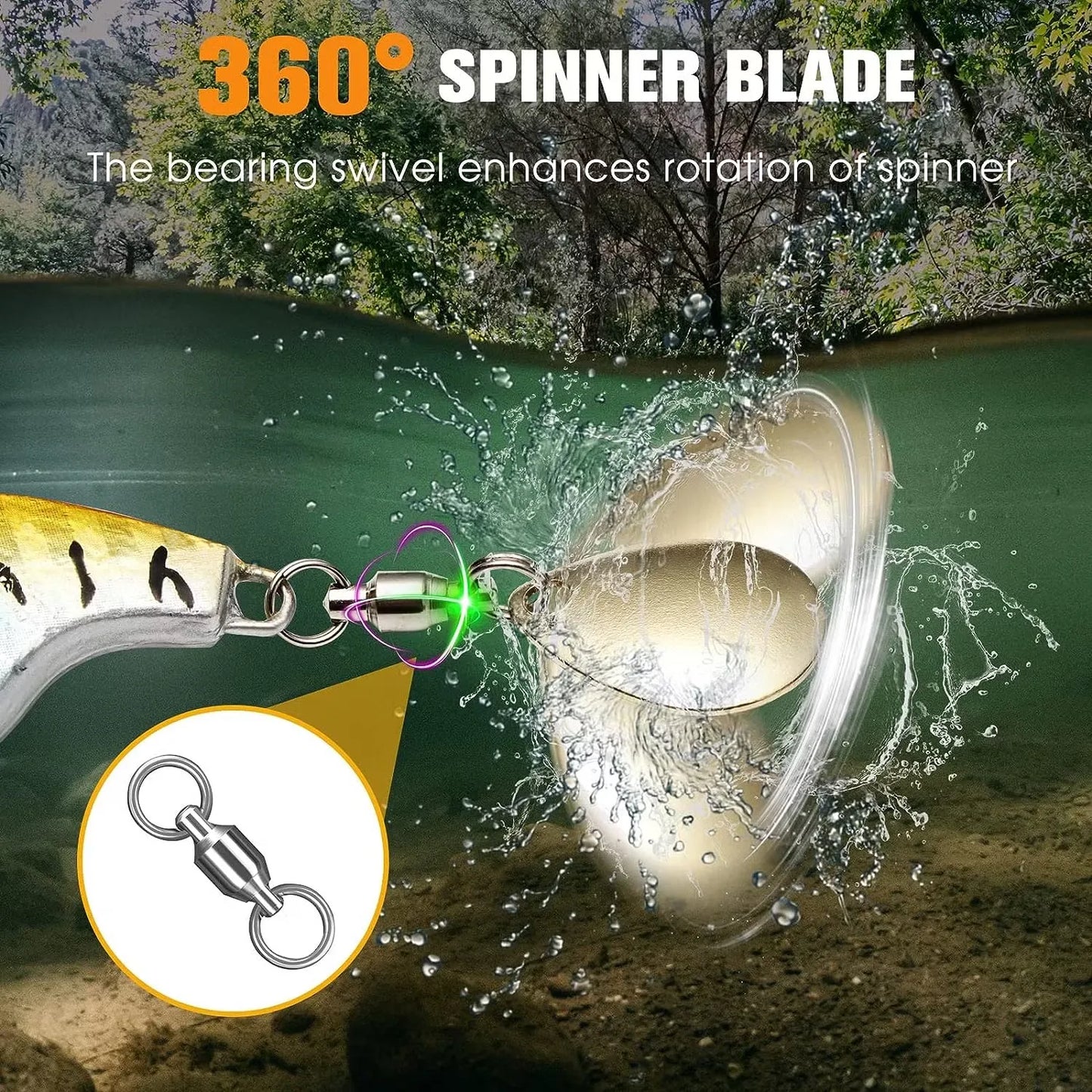 Fishing Lures VIB Tail Spinners Bait